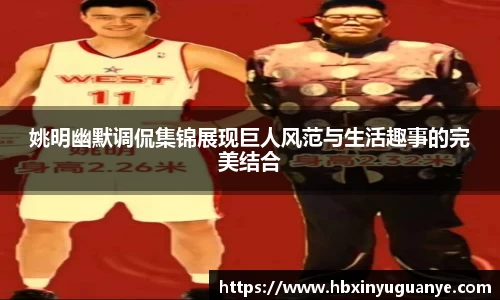姚明幽默调侃集锦展现巨人风范与生活趣事的完美结合
